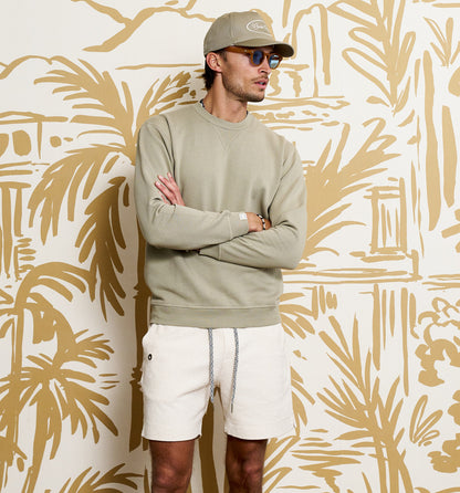 Organic Cotton Crew Sweatshirt Honey