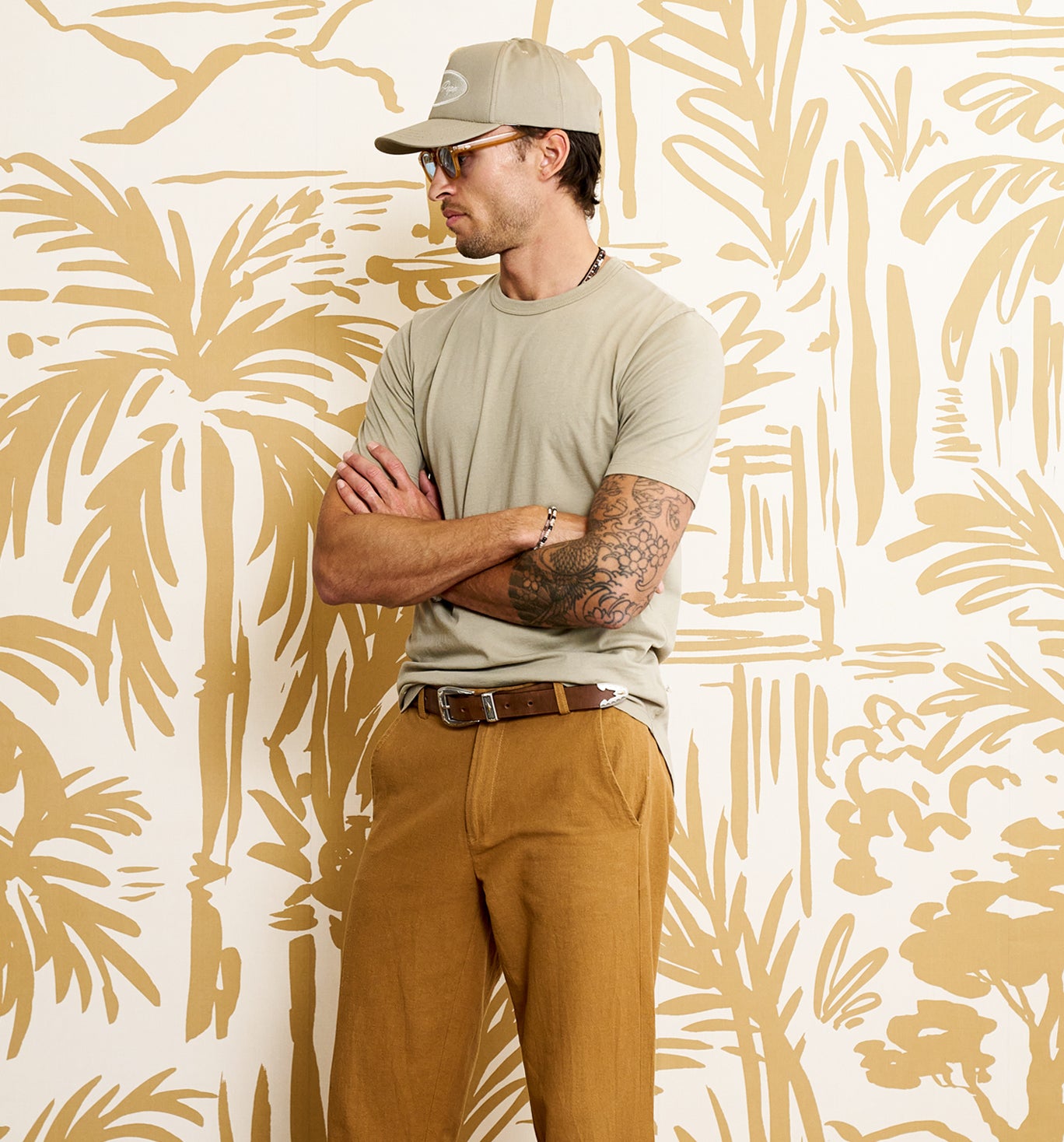 Organic Cotton Camisa Crew Honey