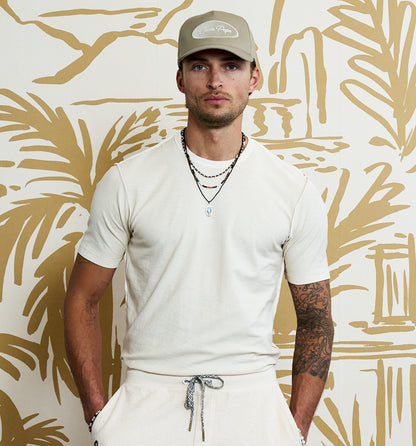 Organic Cotton Inside Out Camisa Crew Pasta