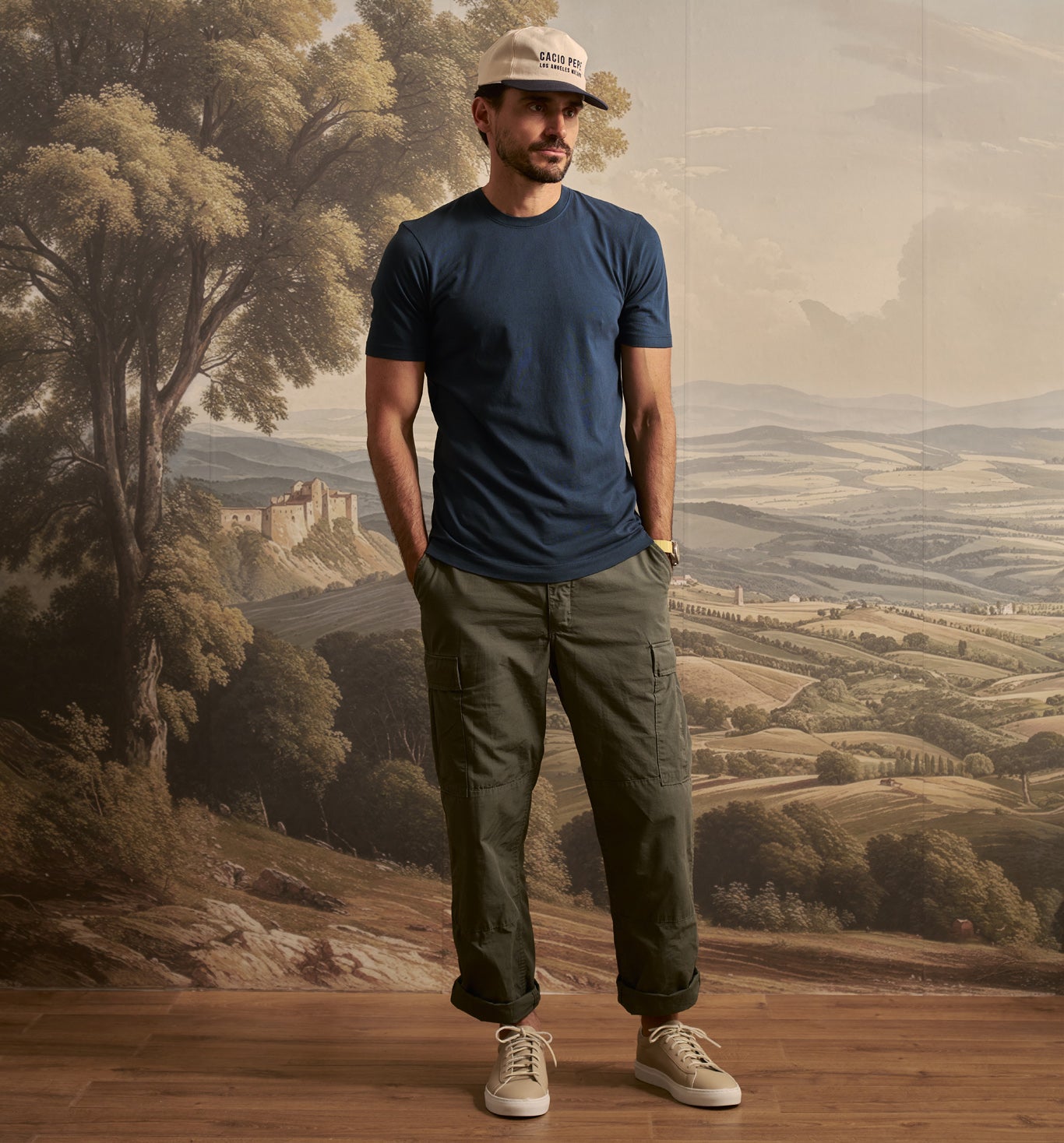 Organic Cotton Classico Crew Marina