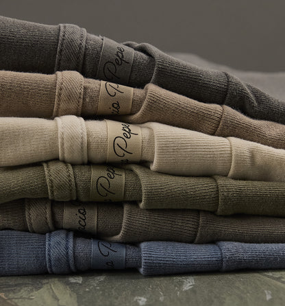 Organic Cotton Standard Patina Crew Slate