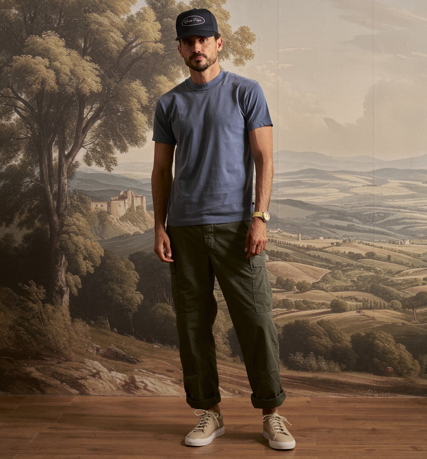 Organic Cotton Standard Patina Crew Marina