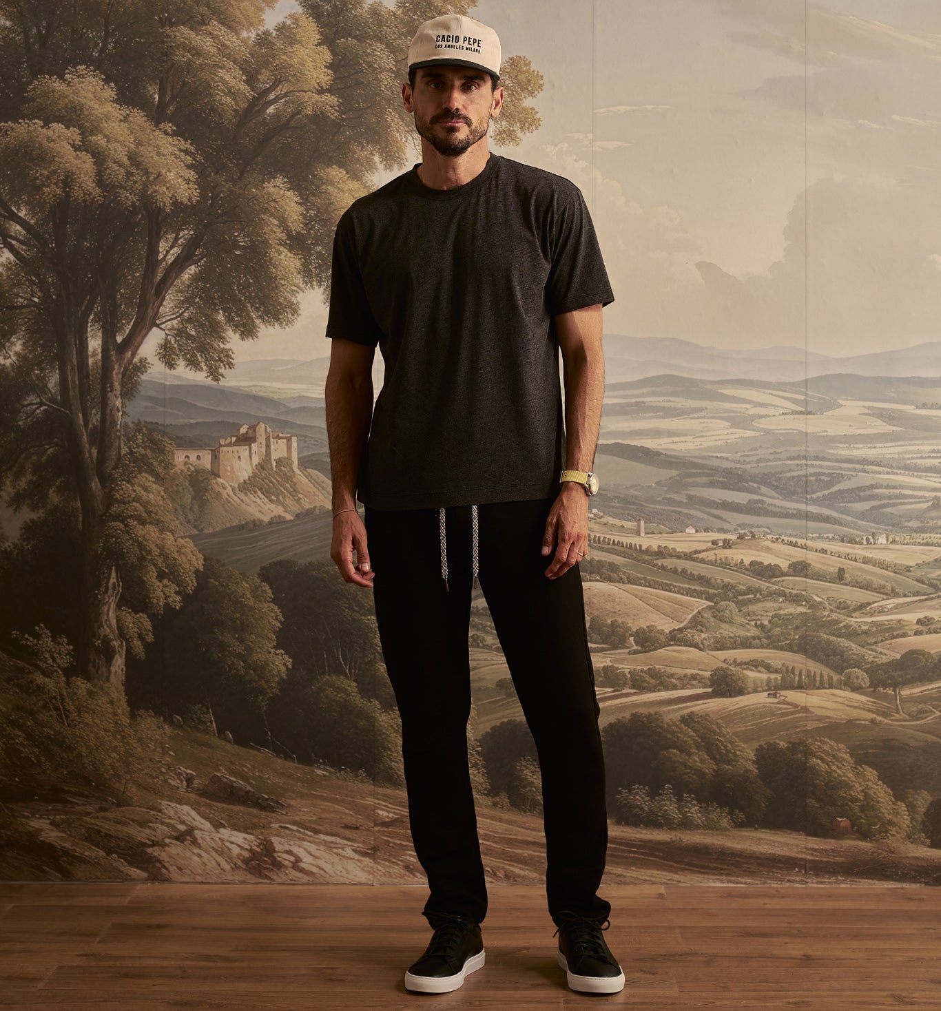 Recycled Poly 89 Crew Black