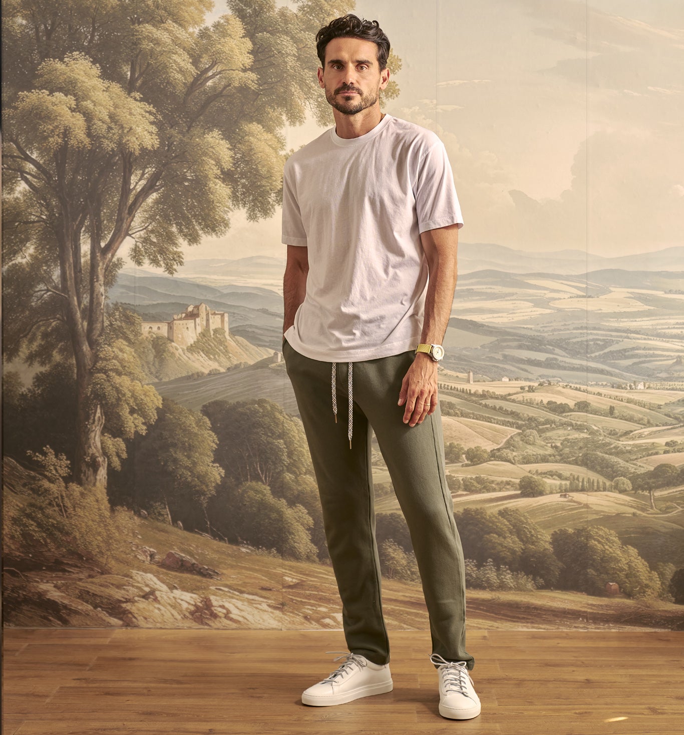 Recycled Poly 89 Crew White