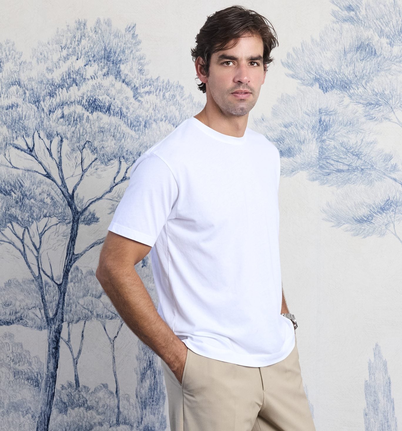 Recycled Poly 89 Crew White