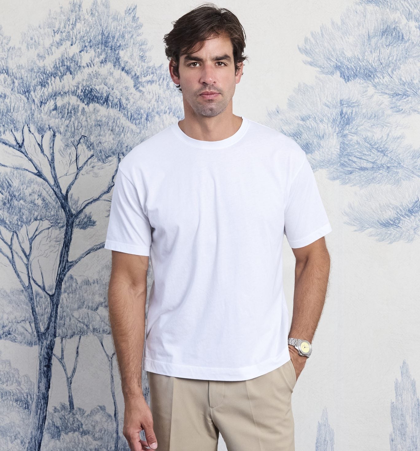 Recycled Poly 89 Crew White