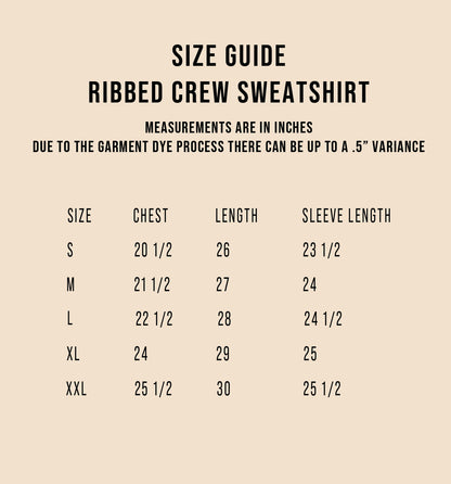 Organic Cotton Crew Sweatshirt Marina