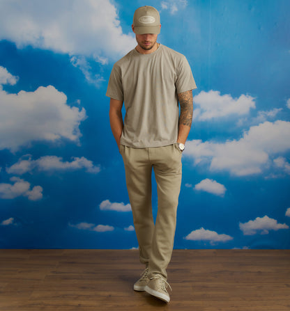 Organic Cotton Chino Sweatpant Honey