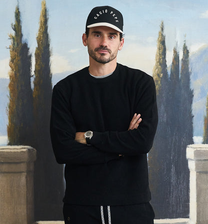 Organic Cotton Reverso Terry Classico Sweatshirt Black