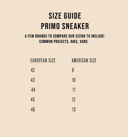 Primo Sneaker Honey