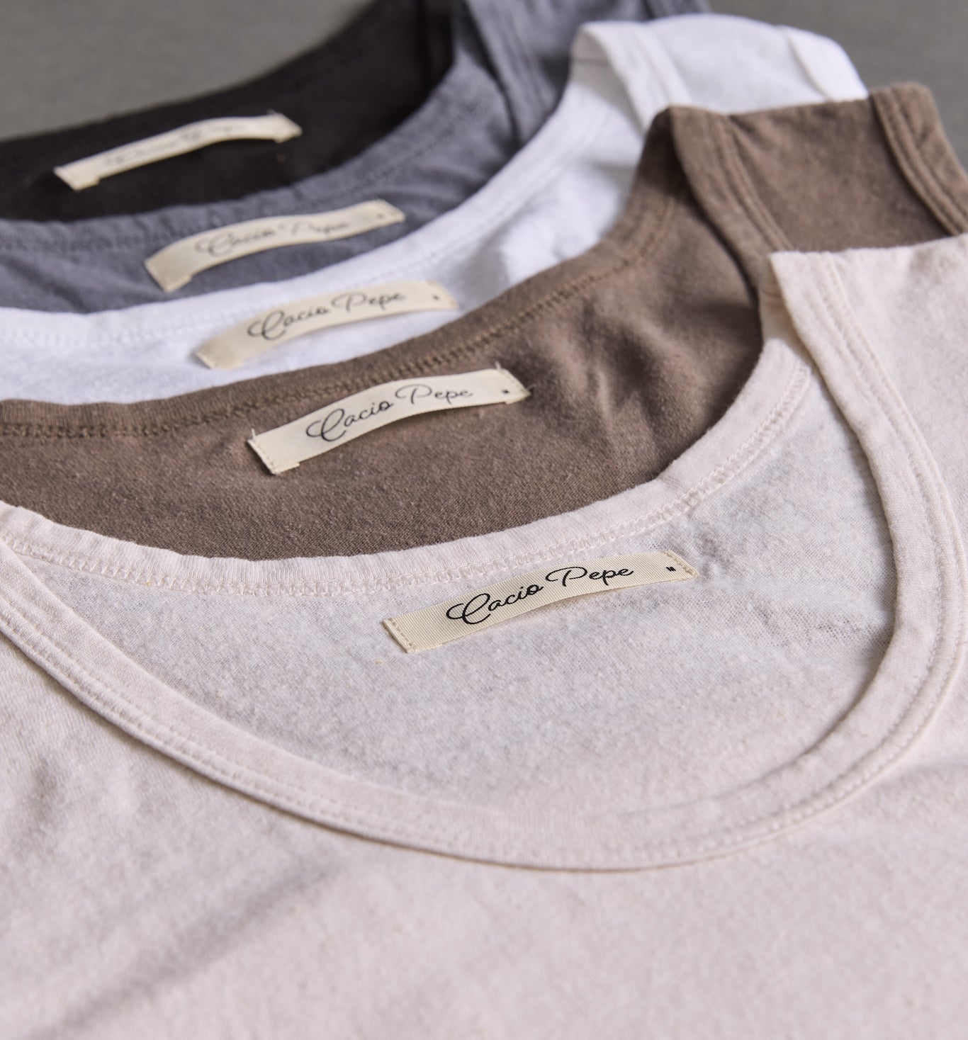 Hemp Cotton Camisa Tank Top Pasta