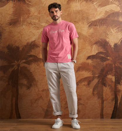 Vintage Logo Tee Pink