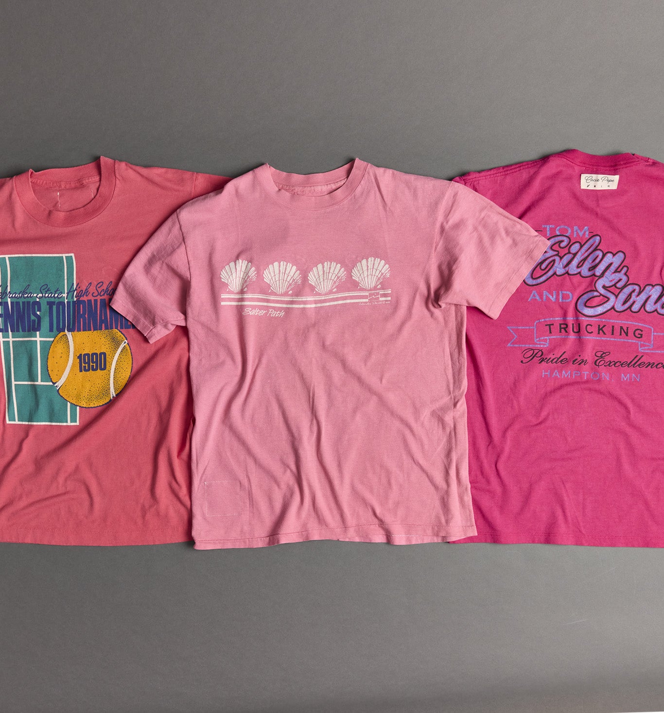 Vintage Logo Tee Pink