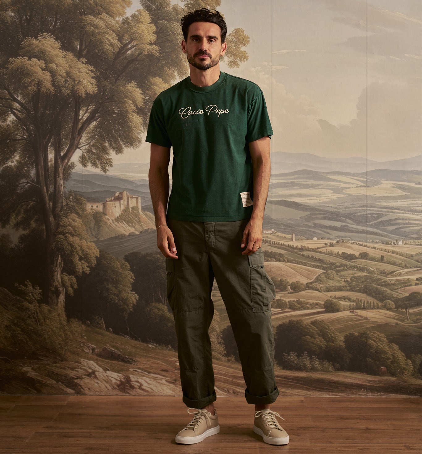 Vintage Logo Tee Evergreen