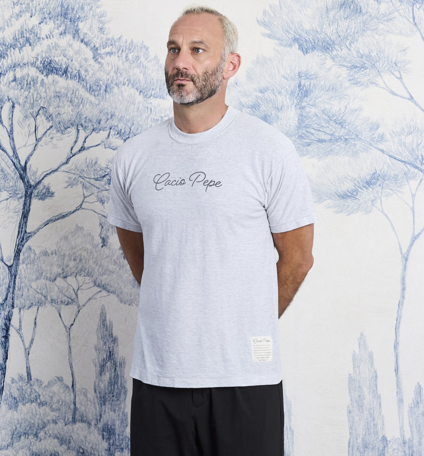 Vintage Logo Tee Heather Grey