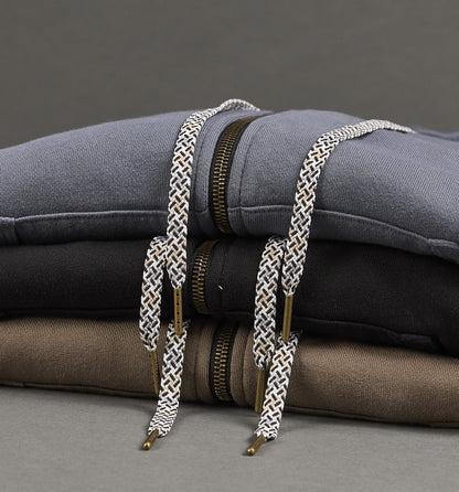 Organic Cotton Zip Hoody Iron