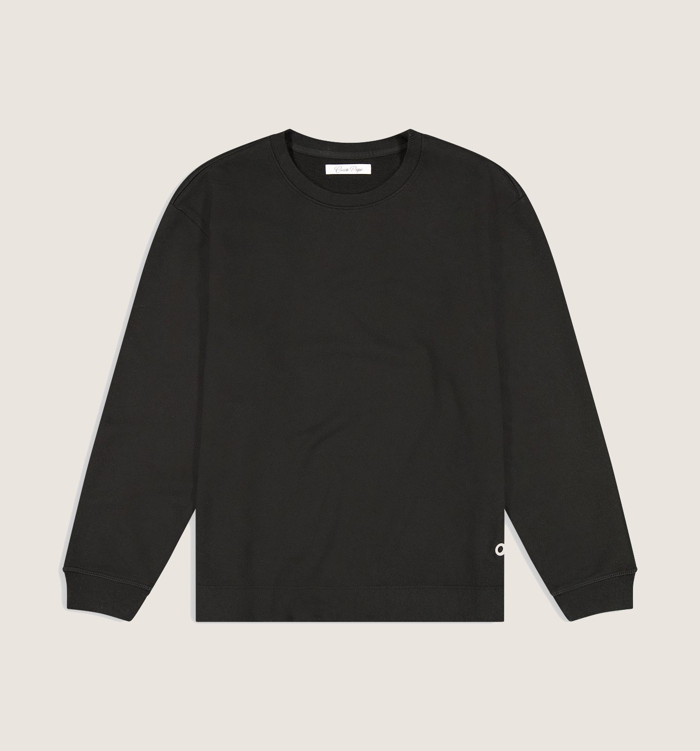 Organic Cotton Classico Sweatshirt Black