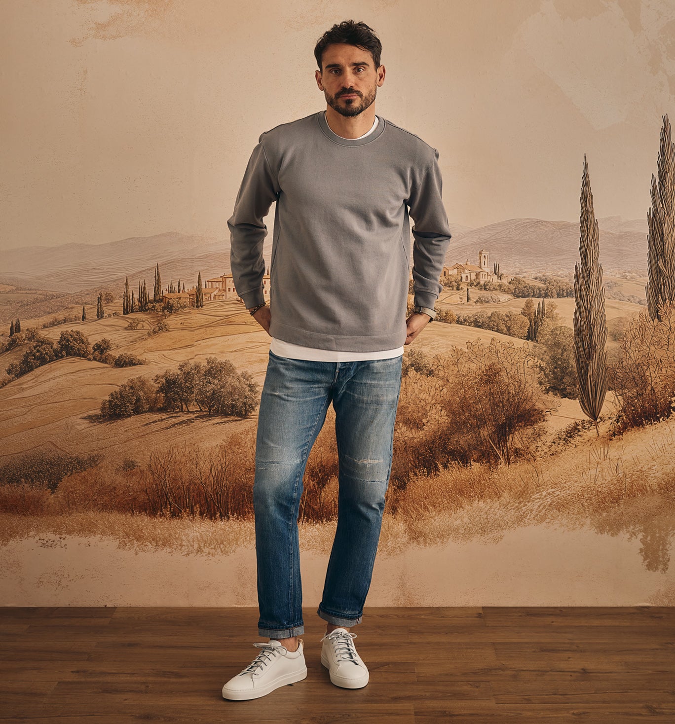 Organic Cotton Classico Sweatshirt Slate
