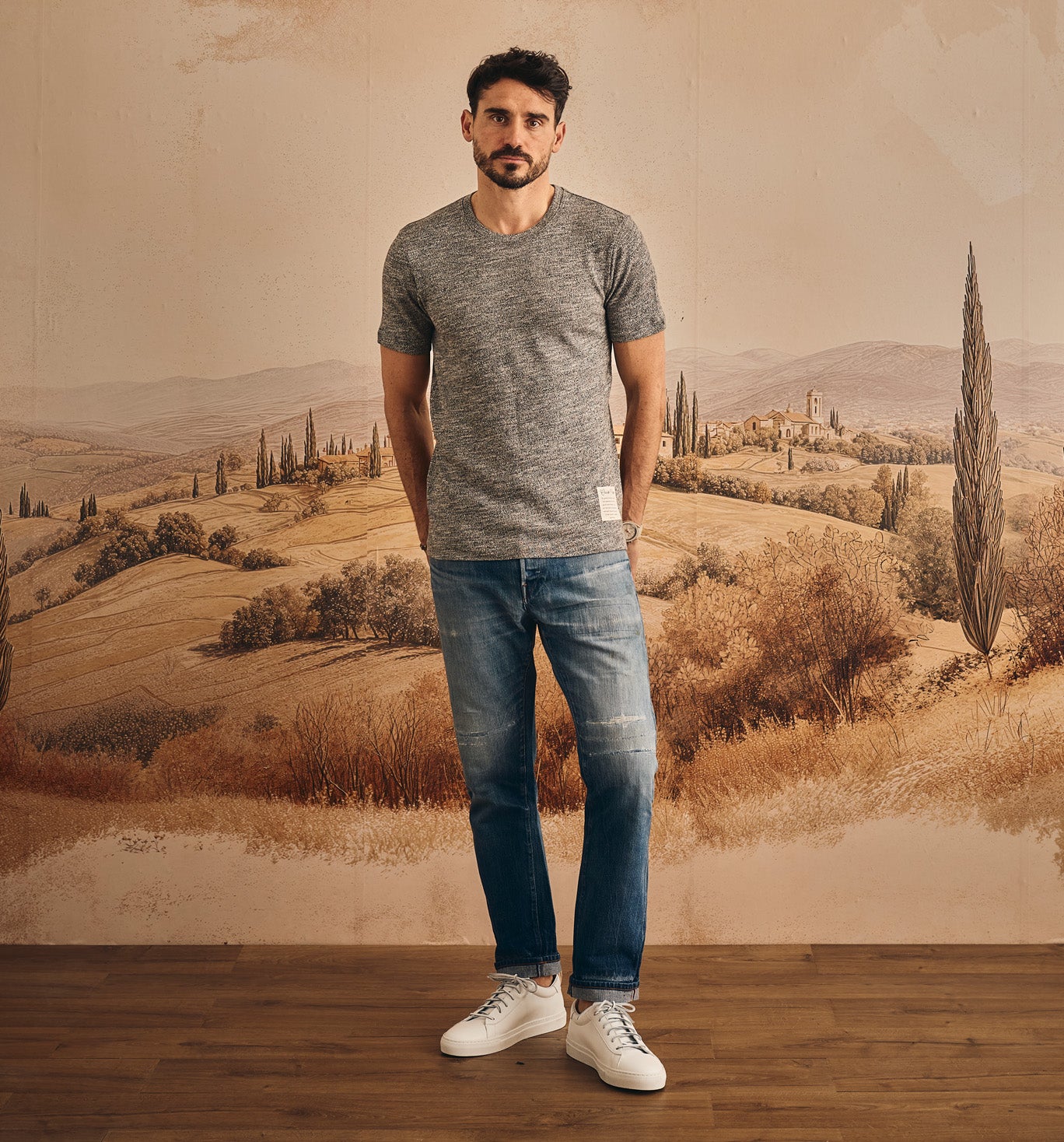 Deadstock Classico Crew Heather Grey