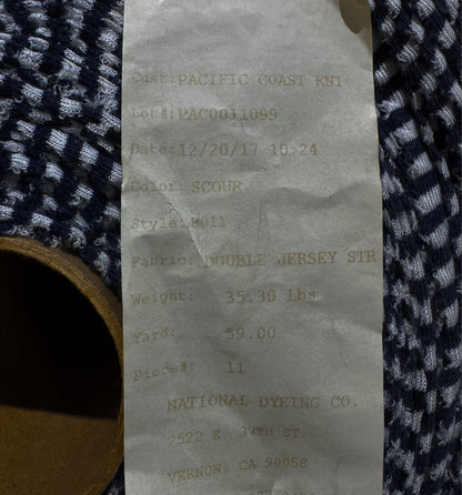 WM Brown Deadstock Stripe Navy