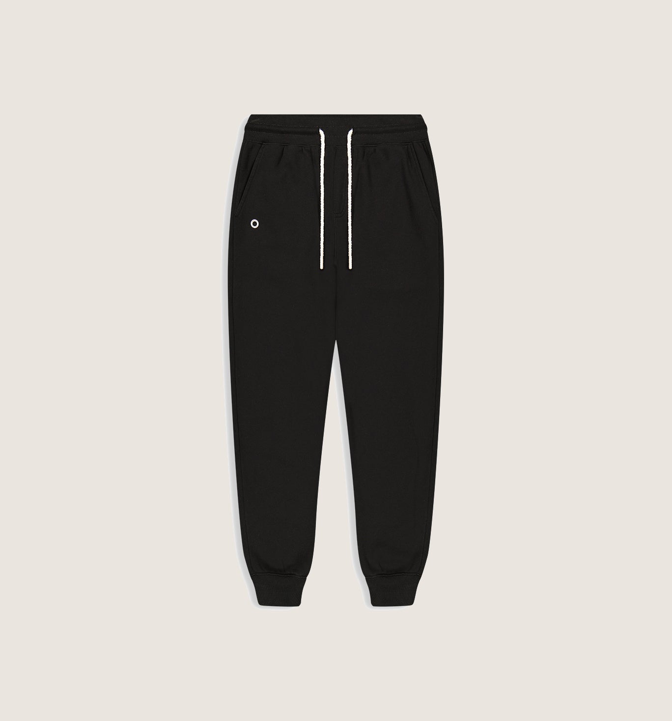 Organic Cotton Jogger Black