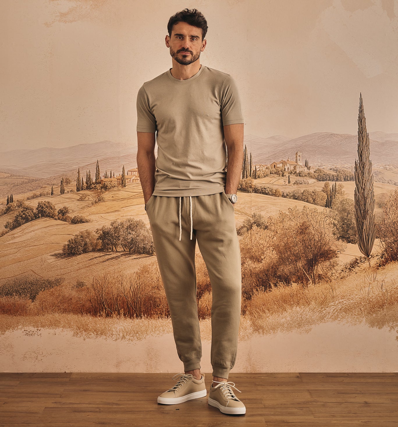 Recycled Poly Blend Classico Crew Honey