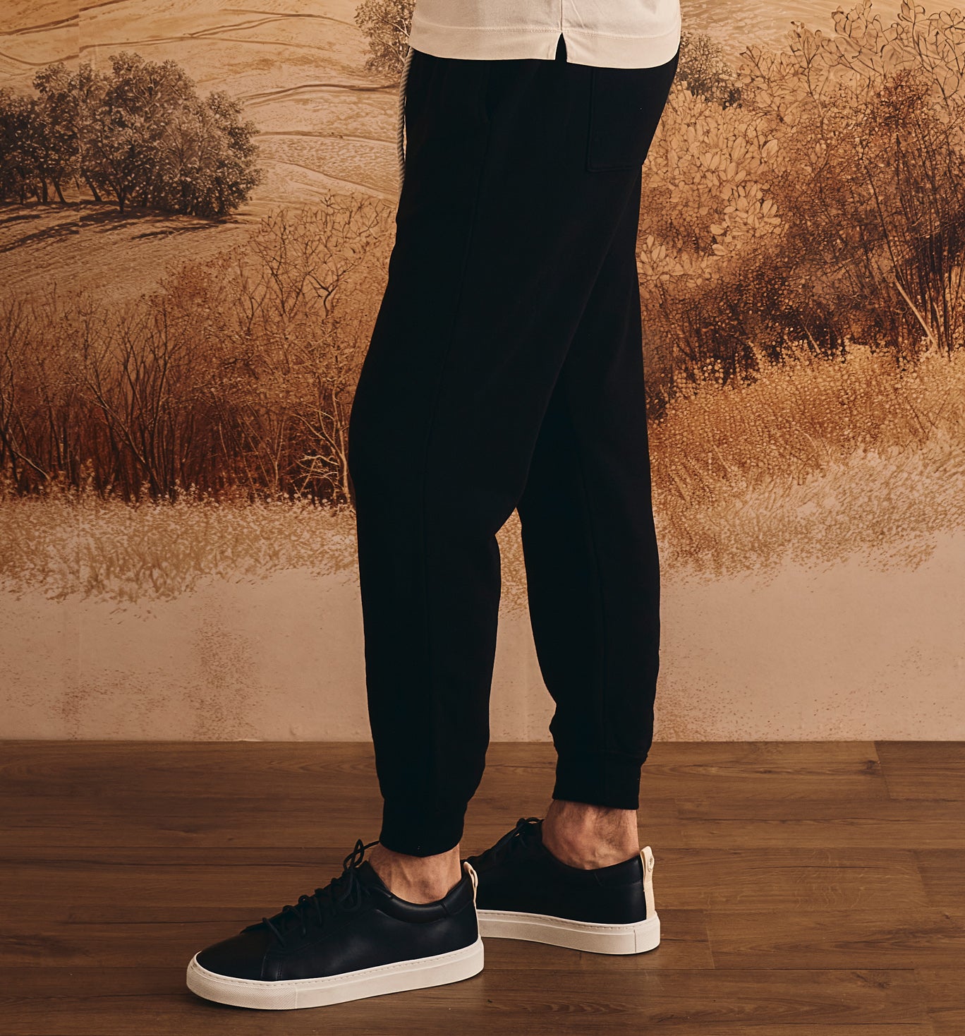 Organic Cotton Jogger Black