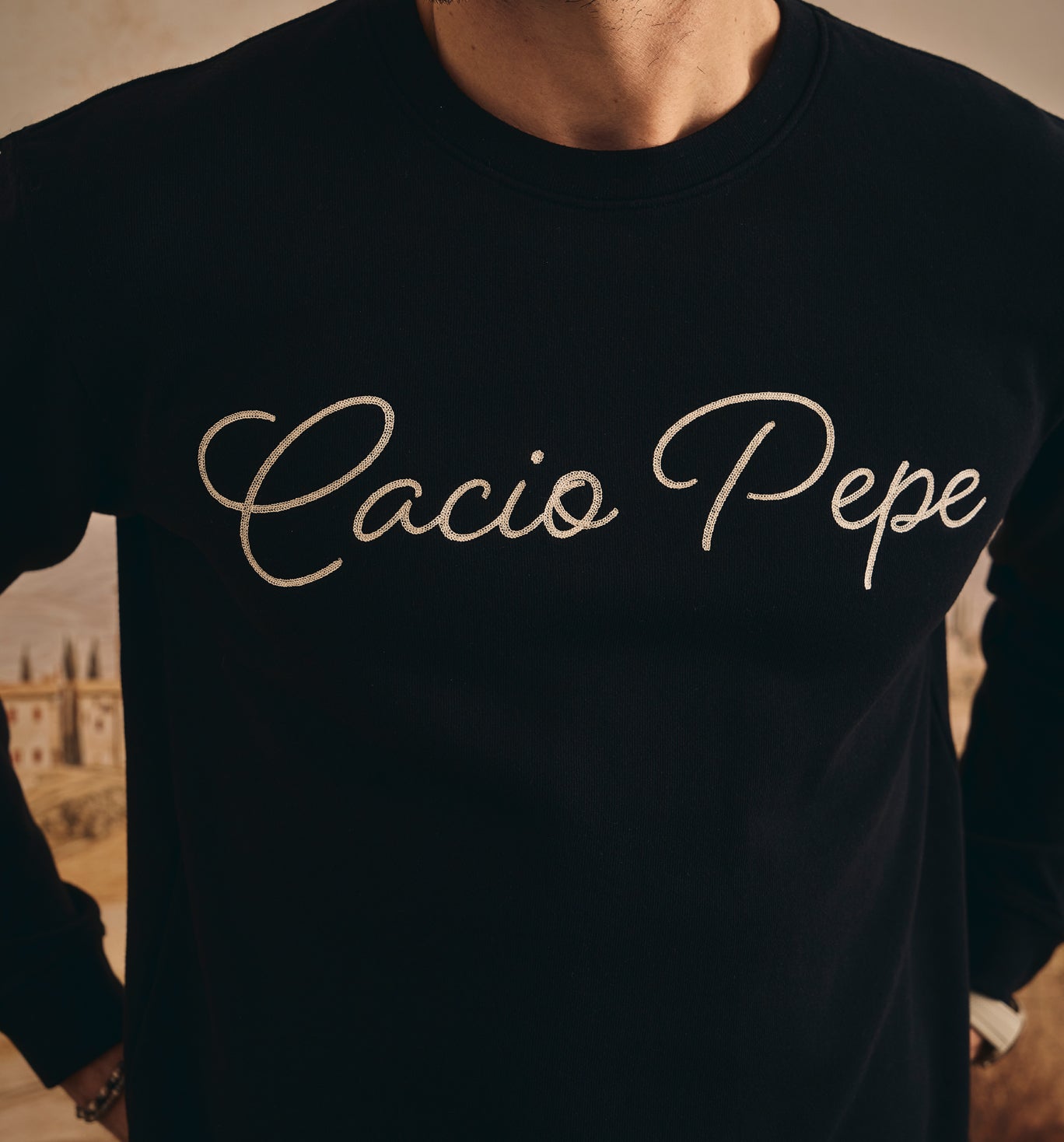 Logo Classico Sweatshirt Black