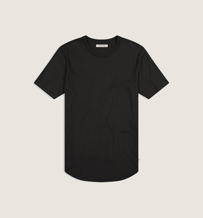 Organic Cotton Camisa Crew Black