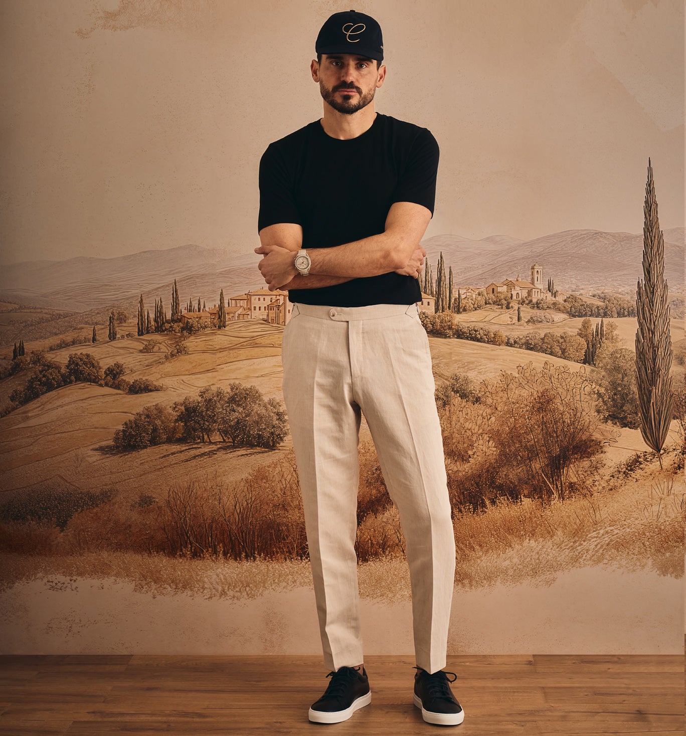 Organic Cotton Classico Crew Black