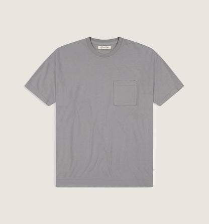 Organic Cotton 89 Pkt Crew Slate