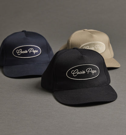 Cacio Pepe Patch Hat Black