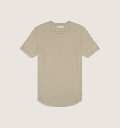 Recycled Poly Blend Camisa Crew Honey