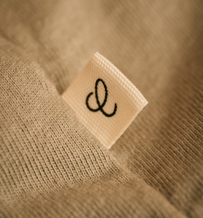 Recycled Poly Blend Camisa Crew Honey