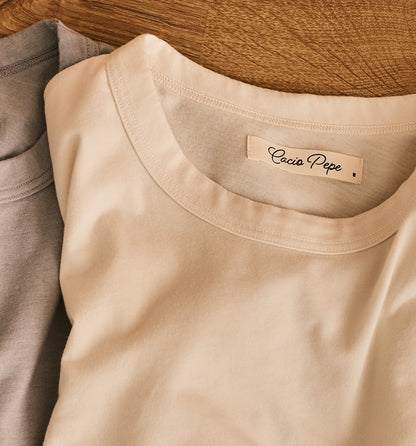 Recycled Poly Blend Camisa Crew Pasta