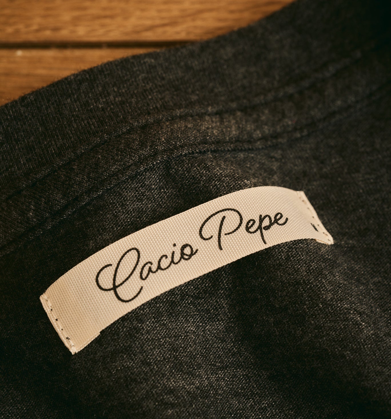 Recycled Poly Blend Classico Crew Black