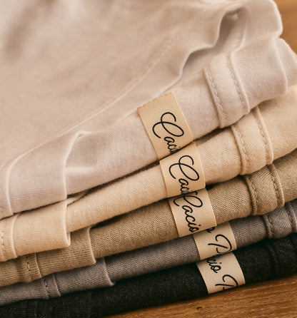 Recycled Poly Blend Classico Crew Slate