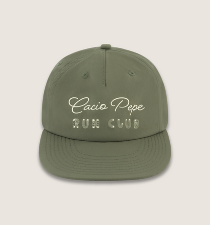 Cacio Pepe Run Club Hat Olivo