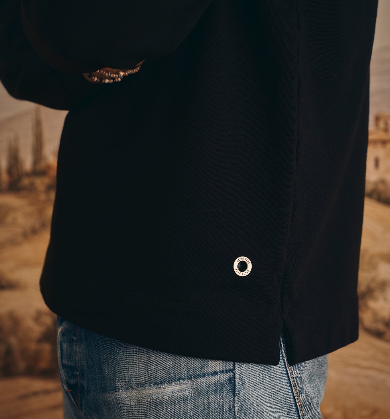 Organic Cotton Classico Sweatshirt Black