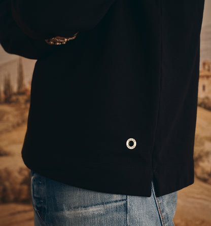Organic Cotton Classico Sweatshirt Black