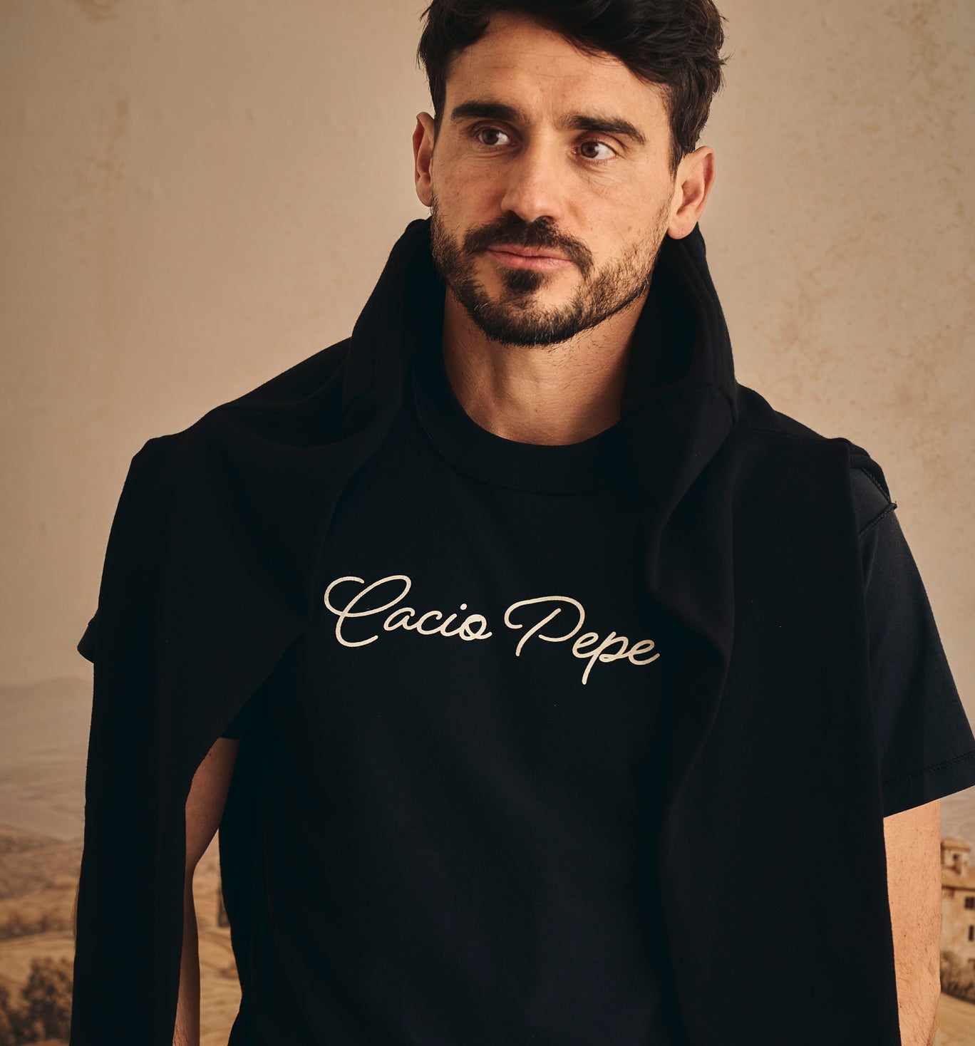 Vintage Logo Tee Black