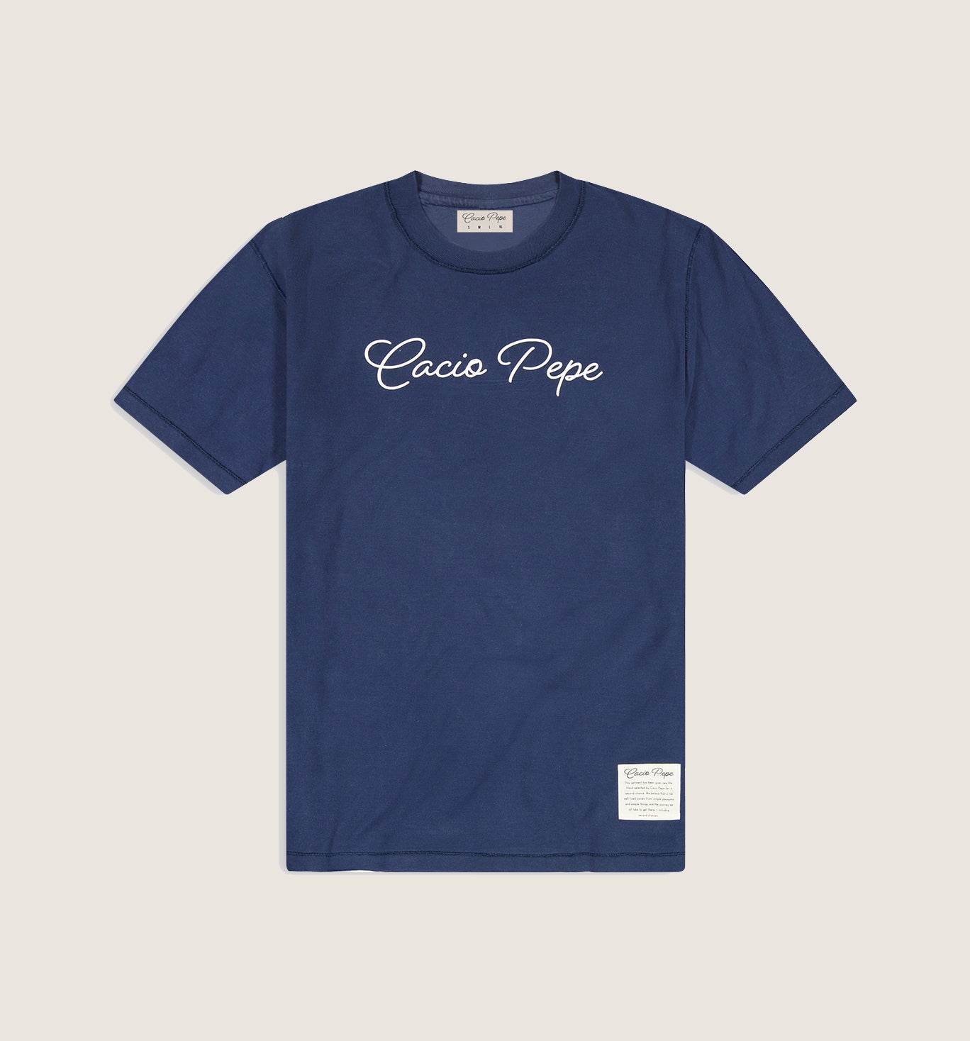 Vintage Logo Tee Navy
